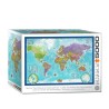 Puzzle Eurographics : Map of the World - 5000 Pièces