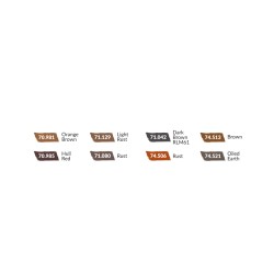 vallejo - 70262 – Effects Color Series : Rouille & Corrosion