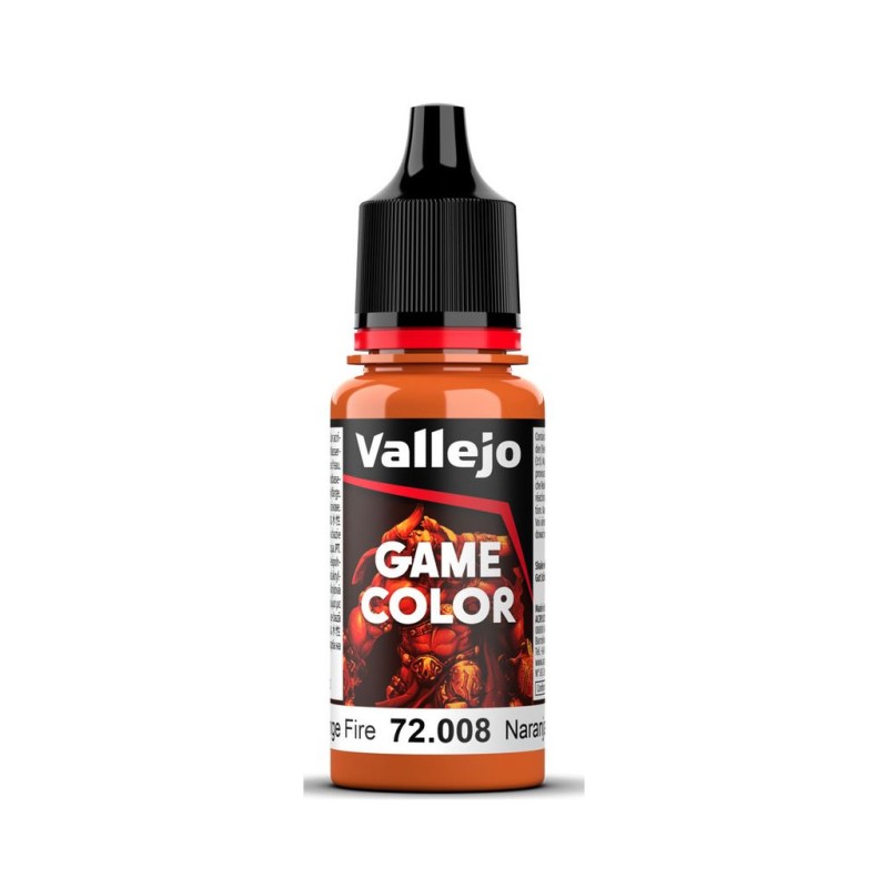 Vallejo : Game Air - Orange Fire 76.008