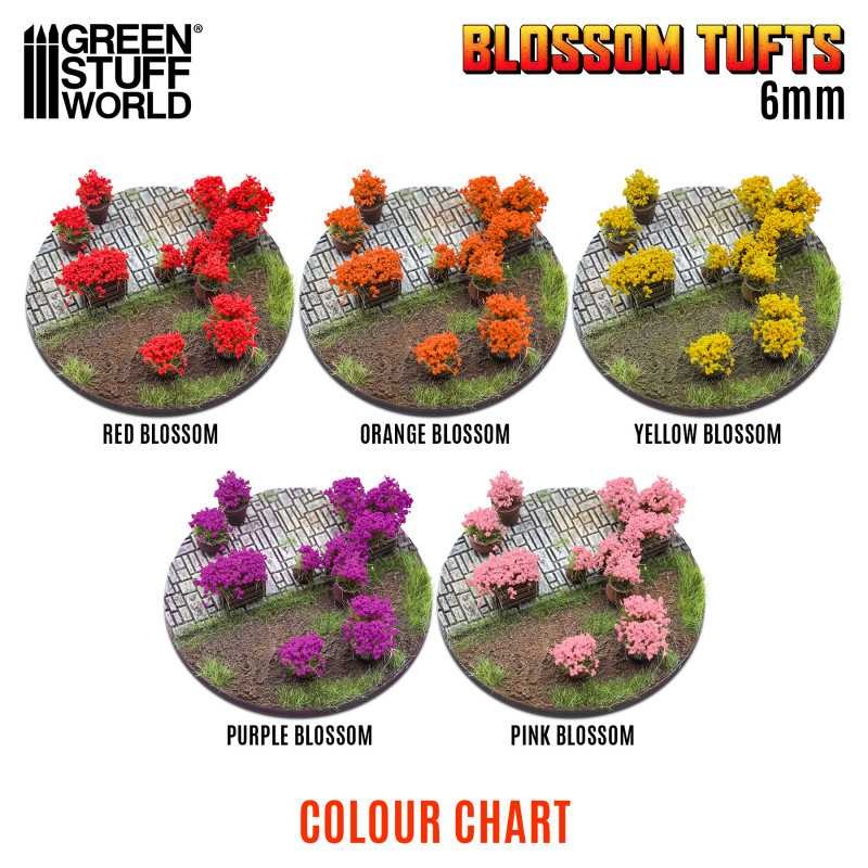 copy of Green stuff world : blossom tuft - orange