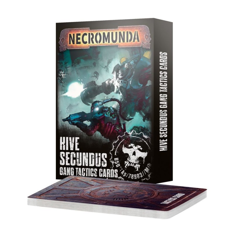 Necromunda –  Hive Secundus Gang Tactics Cards