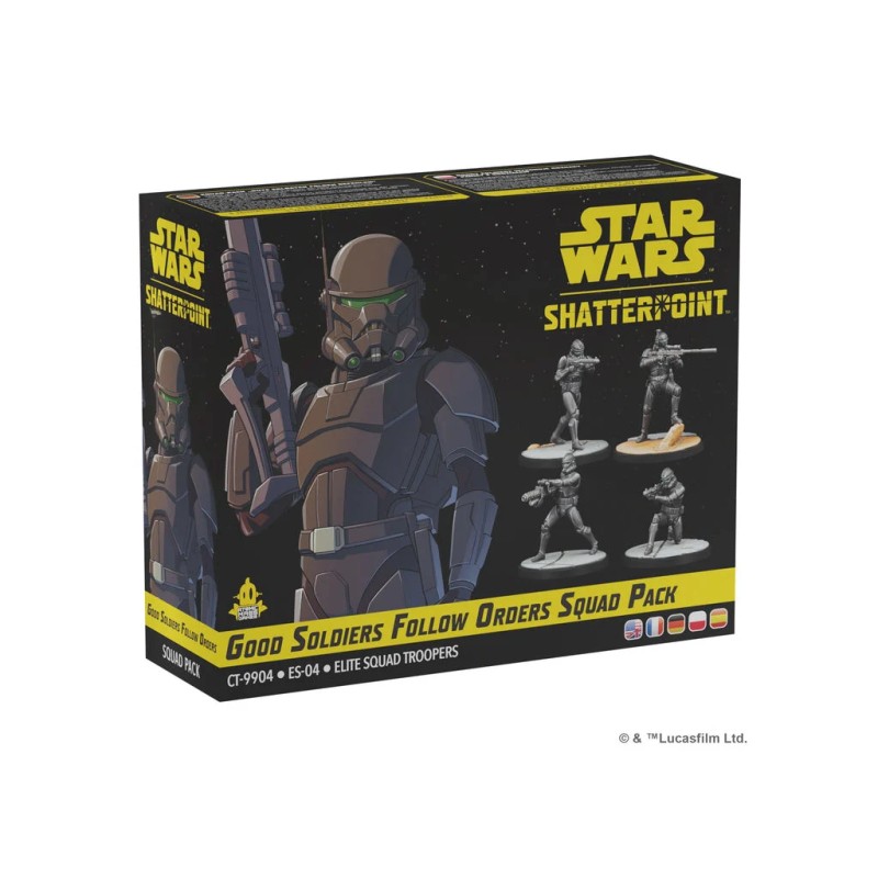 Star Wars Shatterpoint - Good Soldiers Follow Orders Squad Pack