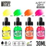 Green stuff world : Set d'encres acryliques - Fluor (x4)