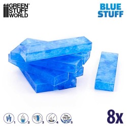 Green stuff world : Plastique Blue Stuff Réutilisable - Moules Faciles et Instantanés