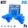 Green stuff world : Plastique Blue Stuff Réutilisable - Moules Faciles et Instantanés