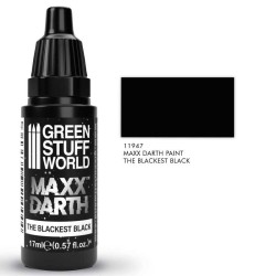 Green stuff world : Peinture plus noire Maxx Dark 17ml...