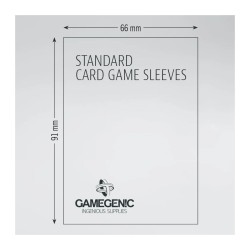 Gamegenic - Value Pack Standard 200 Sleeves - 66 x 91 mm