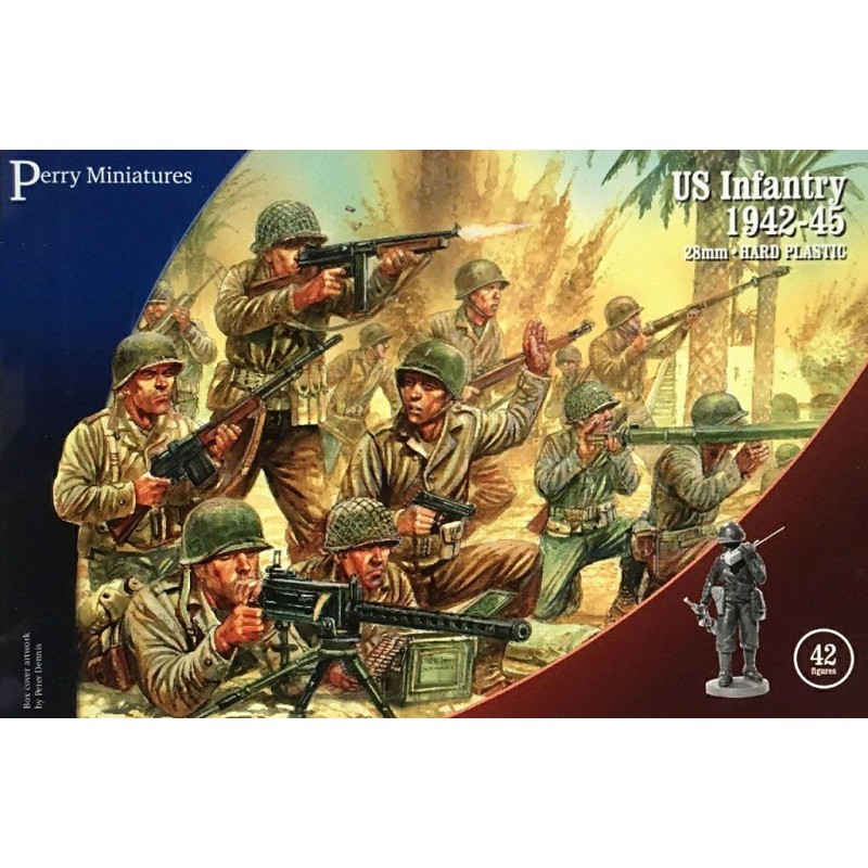 🎖️ Perry Miniatures - US Infantry 1942-45 🎖️