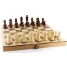 SMIR - Coffret Echecs Bois 30x15