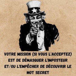 🎭 L’Imposteur – Jeu de bluff, de mots et de malice