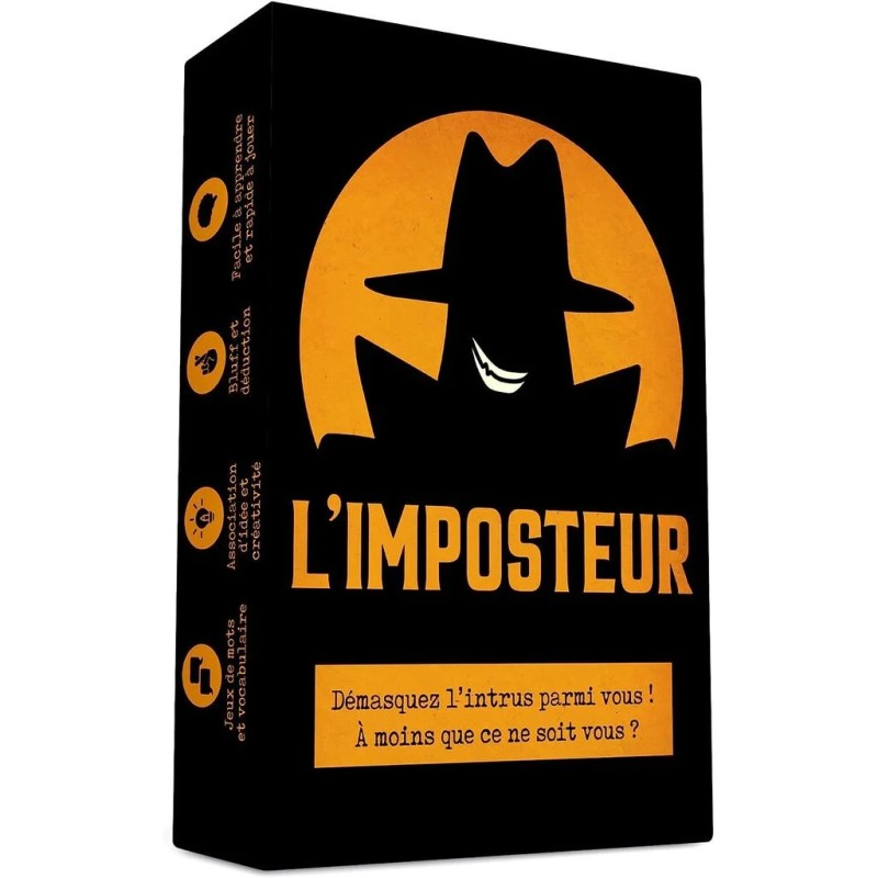 🎭 L’Imposteur – Jeu de bluff, de mots et de malice