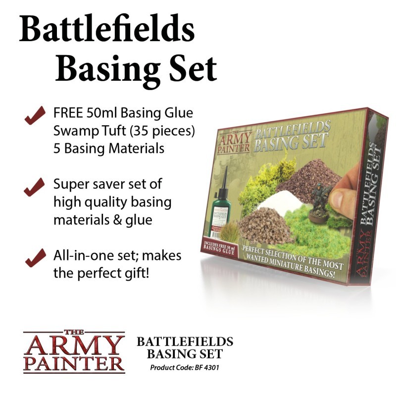 Army Painter : Battlefields Basing Set