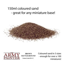 Army Painter : Flocage - Brown Battleground