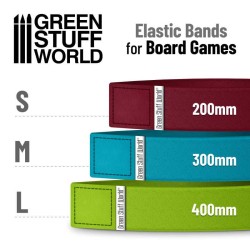 Bandes Élastiques pour jeux de société 300mm - Pack x4