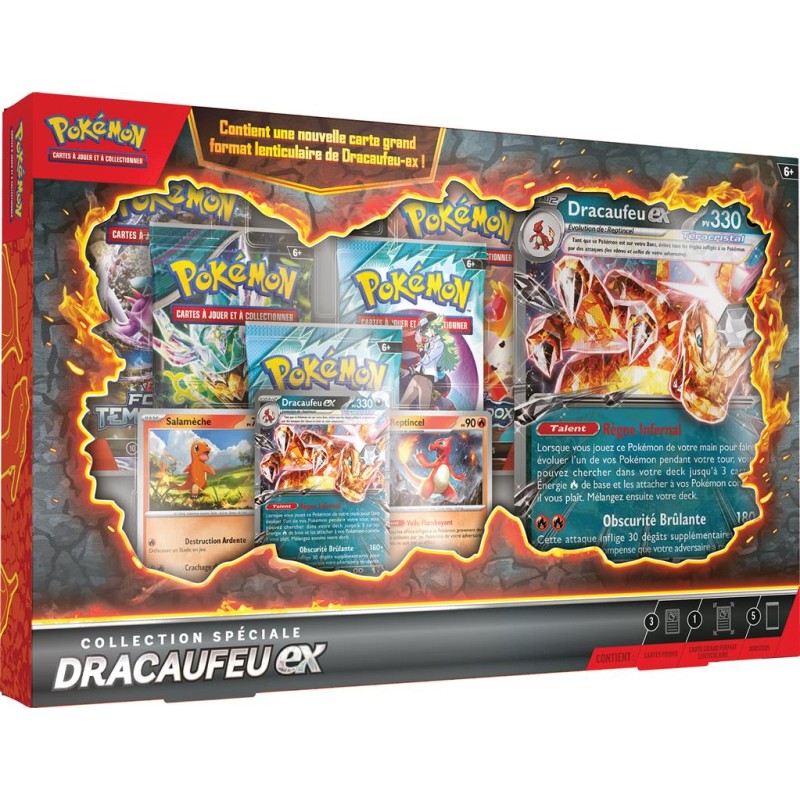 Pokemon : Coffret Dracaufeu Ex - Collection Spéciale