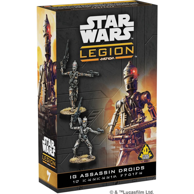 Star Wars Légion : Droïdes Assassins de la Série IG