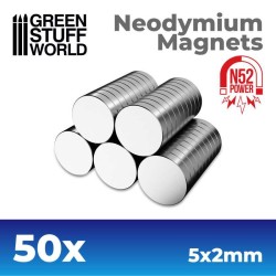 copy of Green stuff world : aimants néodymes 5x2mm - 100...