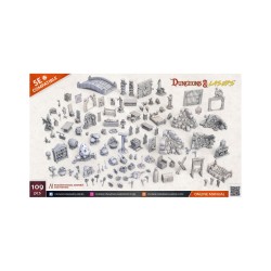 copy of Dungeons & Lasers - Décors - Fantasy Props Pack