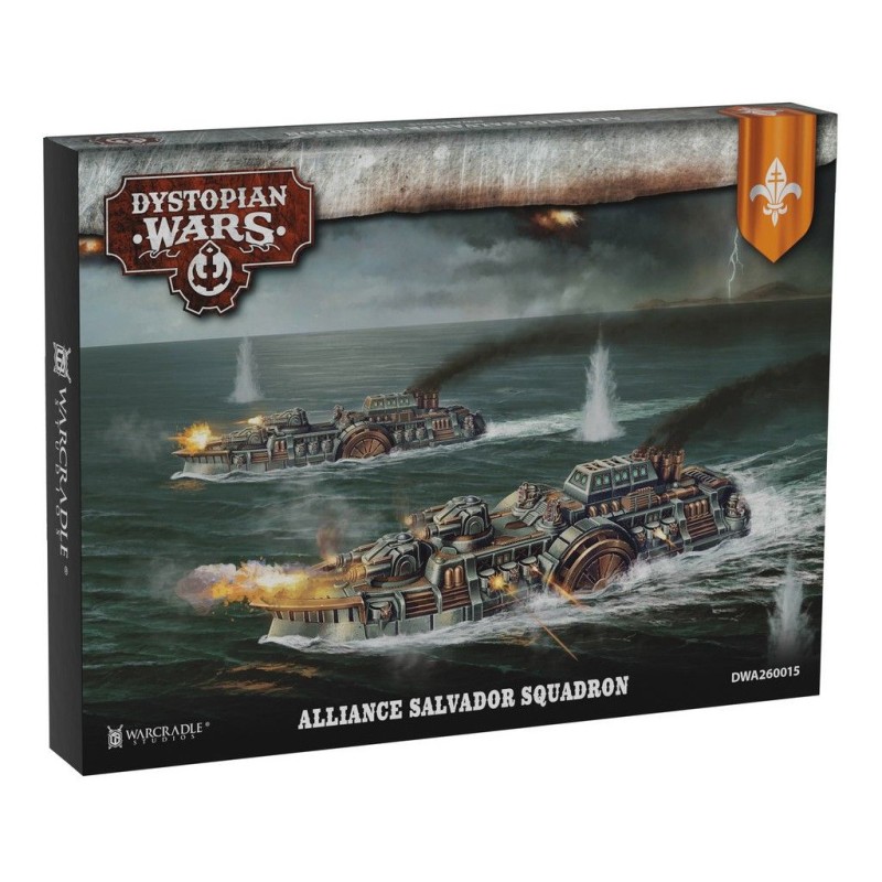 ⚓ Dystopian Wars – Alliance Salvador Squadron