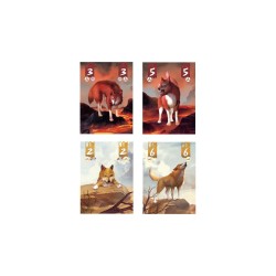 🐺 Terres de Loups – Jeu de plis stratégique pour deux joueurs