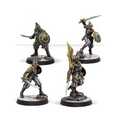 🛡️ Warcrow –Hegemony - Black Legion Bucklermen