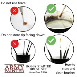 🎨 Army Painter – Kit de démarrage : Pinceaux
