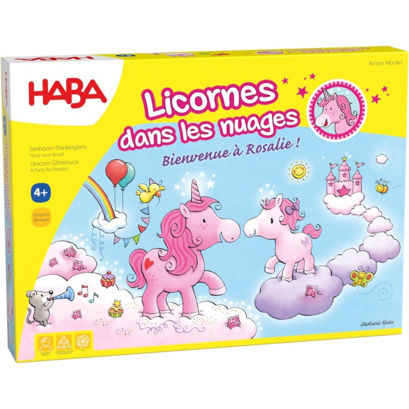 🦄 Licornes dans les Nuages – Bienvenue à Rosalie