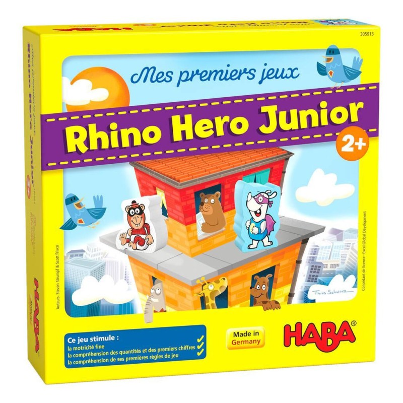 🦏 Mes Premiers Jeux – Rhino Hero Junior