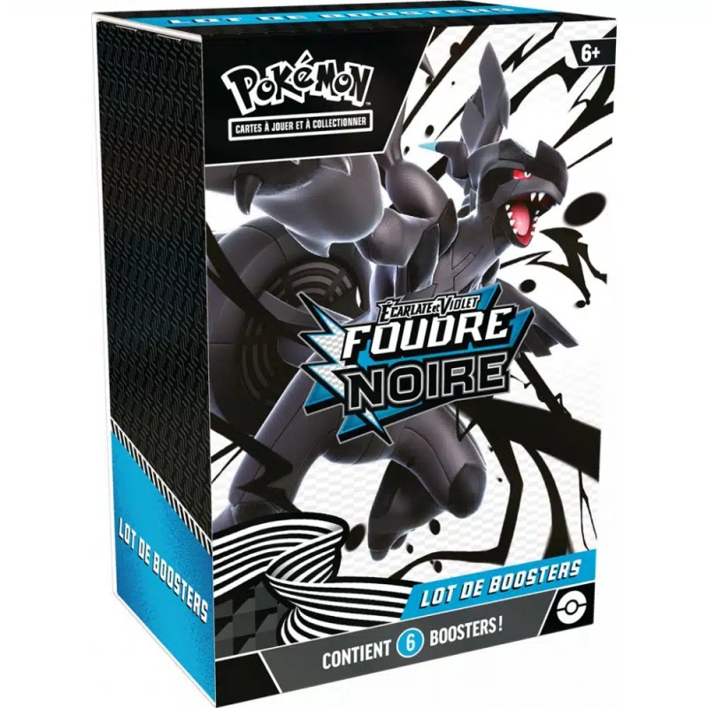 ⚡ Pokémon - Écarlate & Violet : Foudre Noire - Bundle 6 Boosters
