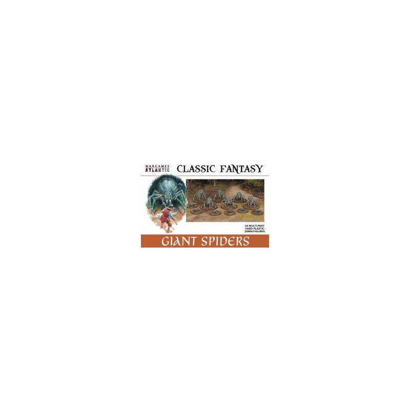 🕷️ Giant Spiders – Classic Fantasy