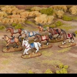 🐎 Chevaux– Multi-Purpose Cavalry Mounts - horses (x18)