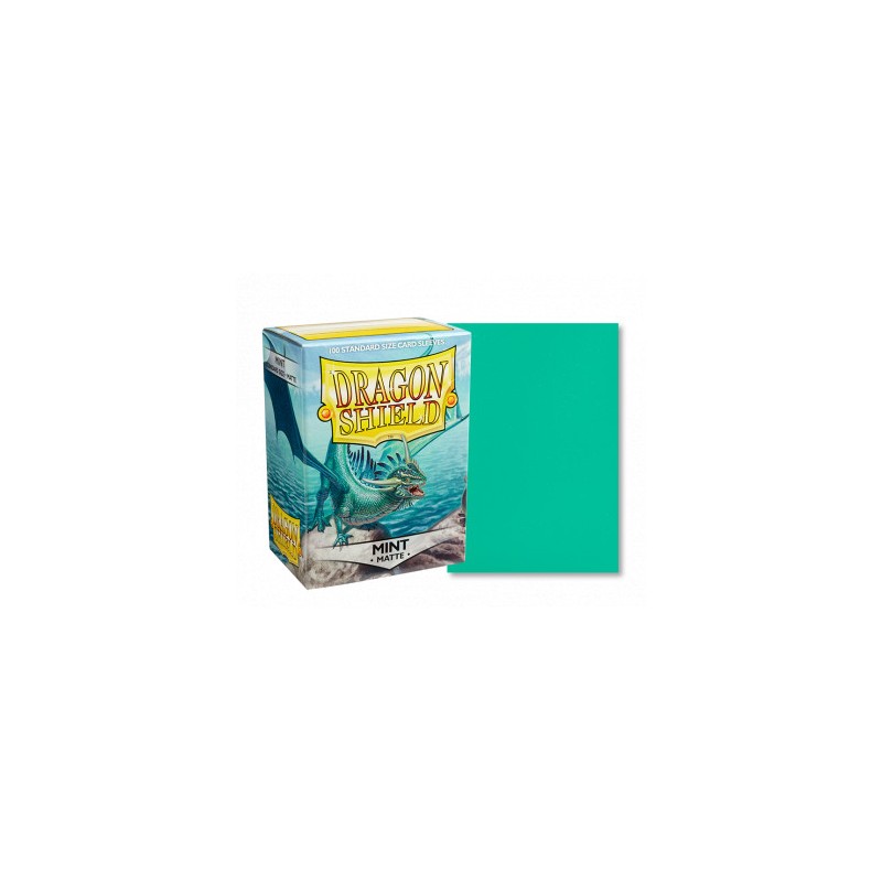 copy of 🐉 Dragon Shield - 100 Standard Sleeves Clear Matte