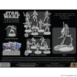 ⭐ Star Wars : Légion - Boîte de forces d'armées - 501ème Légion