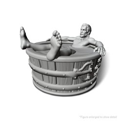 Unmatched - The Witcher - Geralt in Bathtub