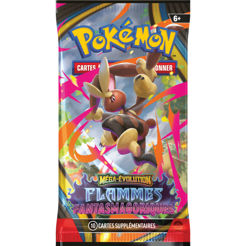 Pokémon Mega Evolution – Flammes Fantasmagoriques (ME02) – Booster FR