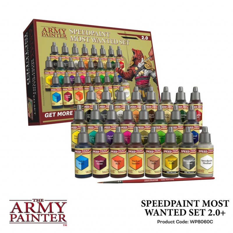 Army Painter – Speedpaint Most Wanted Set 2.0+
