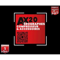 Prince August Kit aérographe Ultimate - coffret complet AX20