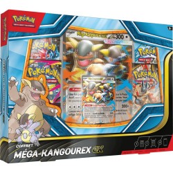 Pokémon - Coffret 4 Boosters - Méga Kangourex EX
