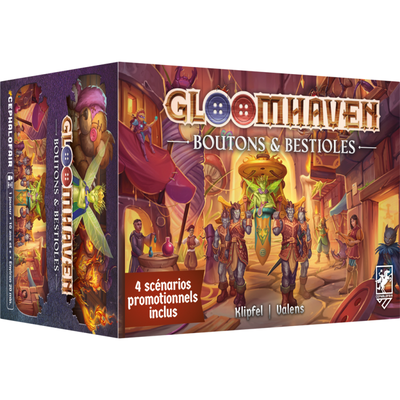 Gloomhaven : Boutons & Bestioles