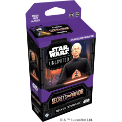 Star Wars : Unlimited – Deck Préconstruit Chancelier Suprême Palpatine