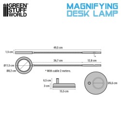 Green stuff world : Hobby Arch LED Lamp - Faded White