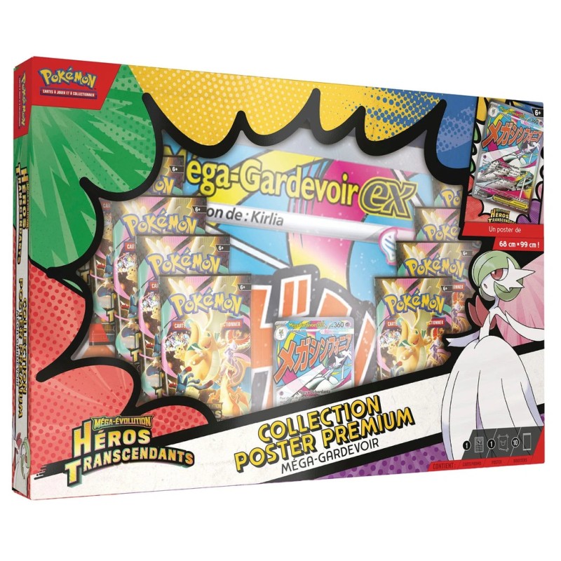 Pokémon – Collection Poster Premium : – Héros Transcendants (Méga-Gardevoir)