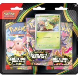 Pokémon – Pack 3 Boosters ME03 : Méga-Évolution –...