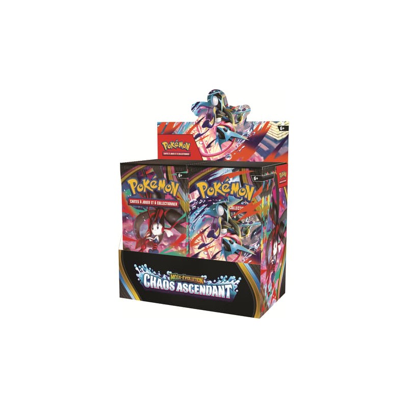 Display Pokémon ME04 Chaos Ascendant – Boîte de 36 Boosters
