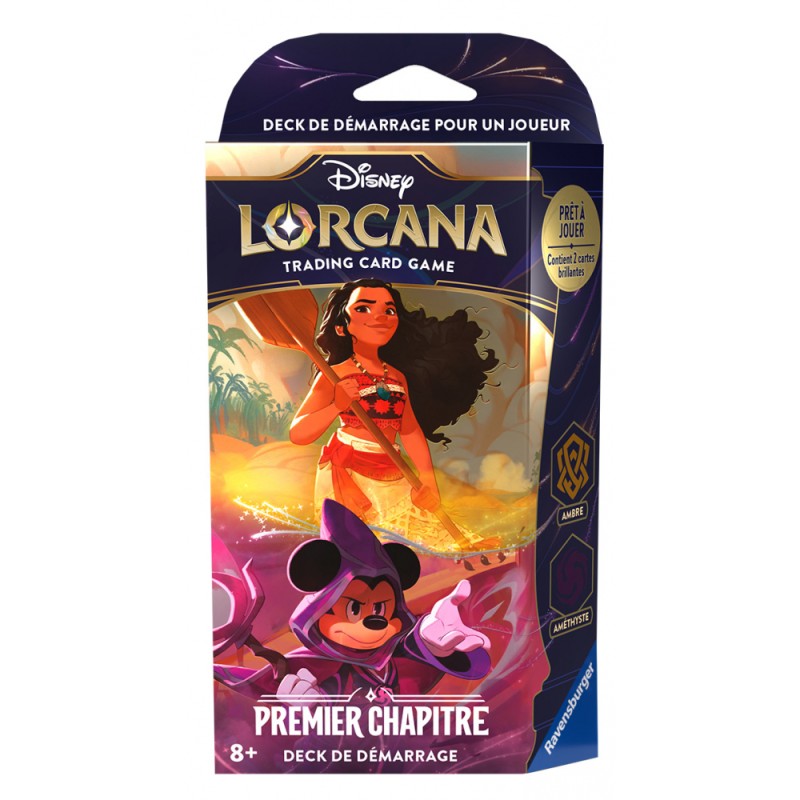 Lorcana - Deck de Démarrage Premier Chapitre - Moana et Mickey