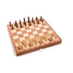 SMIR - Coffret Echec  Hêtre Marquetterie