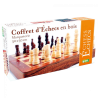 SMIR - Coffret Echec  Hêtre Marquetterie
