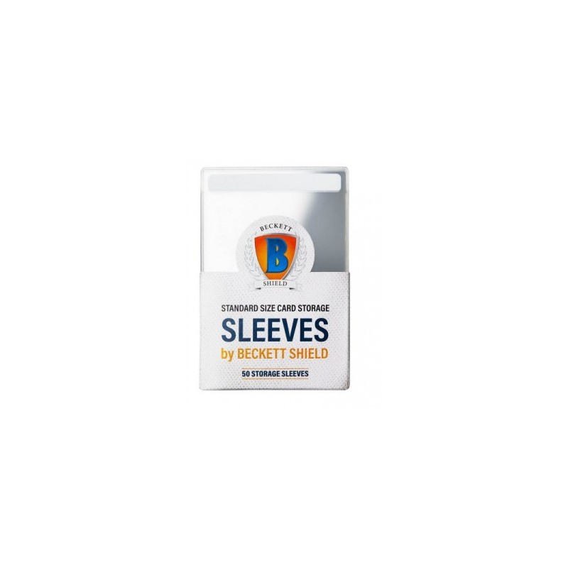 50 Protèges Cartes Standard Storage Sleeves - Beckett Shield