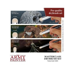 Army Painter : Pinceaux Masterclass Drybrush Set