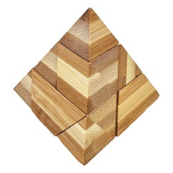 Casse-Tête Fridolin Bambou Pyramide